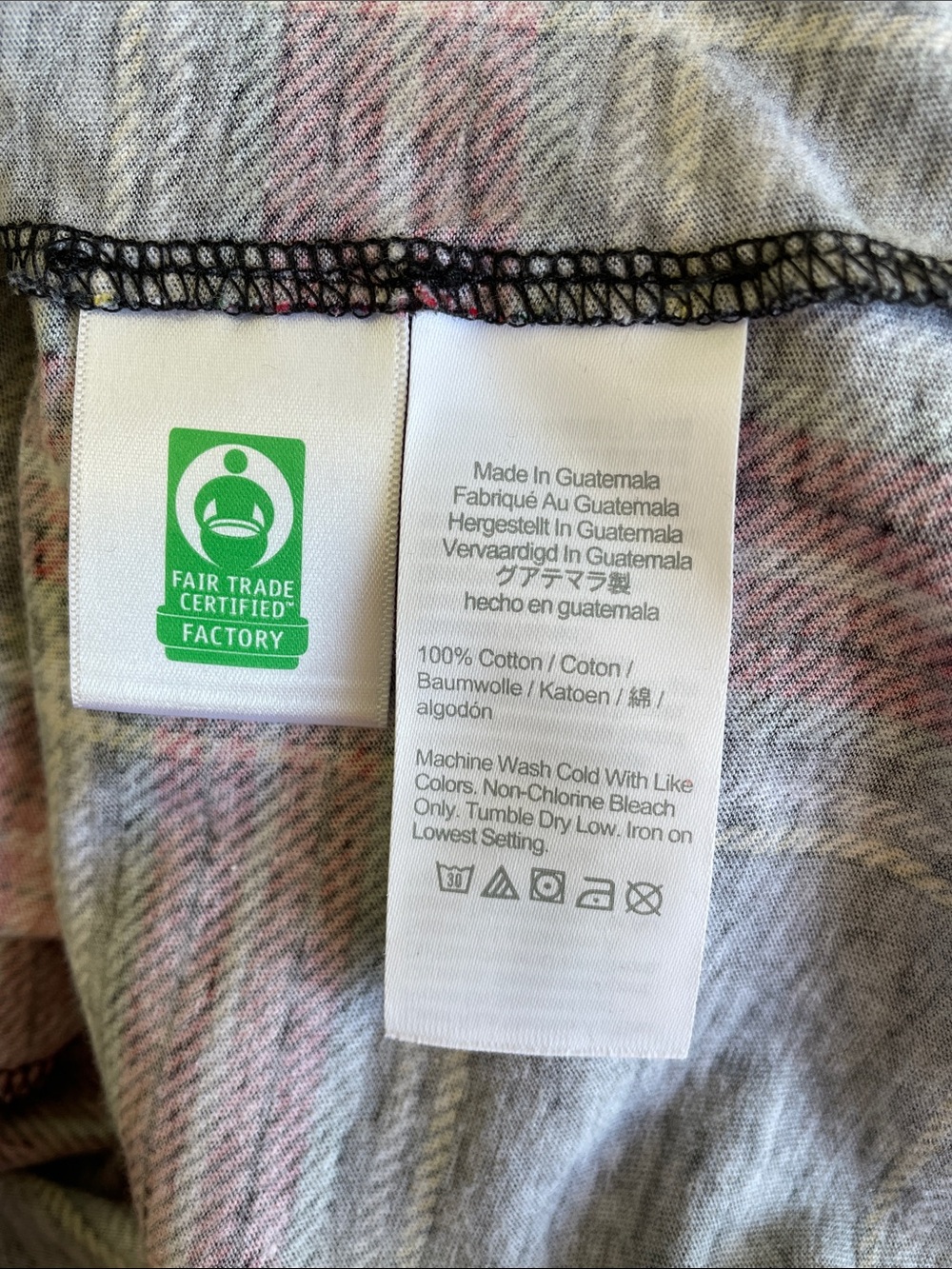 J.Crew Classic Stewart Plaid Tissue Turtleneck Top - Picture 6 of 7